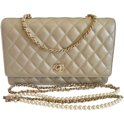 chanel fantasy pearls flap bag|chanel flap bag light gold.